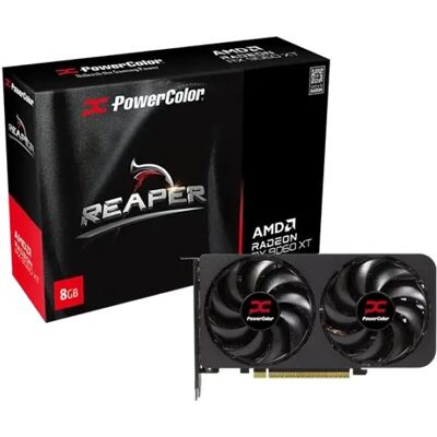 4713436175988 POWERCOLOR RX9060XT 8G-A Radeon RX 9060 XT 8GB GDDR6 Reaper PCIE 4713436175988 POWERCOLOR RX9060XT 8G-A Radeon RX 9060 XT 8GB GDDR6 Reaper PCIE