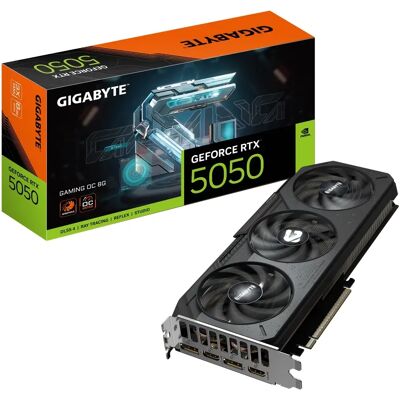 4719331356750 GIGABYTE GV-N5050GAMING OC-8GD GAMING OC GeForce RTX 5050 8GB GDDR6 DLSS4 4719331356750 GIGABYTE GV-N5050GAMING OC-8GD GAMING OC GeForce RTX 5050 8GB GDDR6 DLSS4