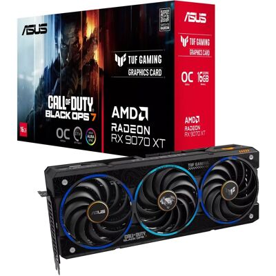 4711636302265 ASUS TUF-RX9070XT-O16G-COD-BO7 Radeon RX 9070 XT 16GB GDDR6 TUF Gaming OC COD BO7 Special Edition PCIE 4711636302265 ASUS TUF-RX9070XT-O16G-COD-BO7 Radeon RX 9070 XT 16GB GDDR6 TUF Gaming OC COD BO7 Special Edition PCIE