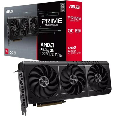 4711636582735 ASUS PRIME-RX9070GRE-O12G Radeon RX 9070 GRE 12GB GDDR6 Prime OC PCIe 4711636582735 ASUS PRIME-RX9070GRE-O12G Radeon RX 9070 GRE 12GB GDDR6 Prime OC PCIe