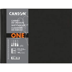 CANSON One rajzpapírfüzet 27.9x21.6cm minciuna 100g lipit alb CANSON One rajzpapírfüzet 27.9x21.6cm minciuna 100g lipit alb