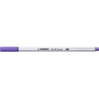 STABILO Pen 68 marker cu vârf de pensulă - Violet - Inks pe bază de apă, Vârf flexibil, 19 culori STABILO Pen 68 marker cu vârf de pensulă - Violet - Inks pe bază de apă, Vârf flexibil, 19 culori