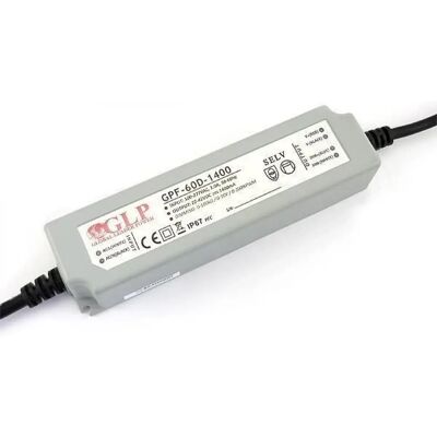 GLP GPF-60D-1400 58.8W 22~42V 1400mA IP67 LED sursă GLP GPF-60D-1400 58.8W 22~42V 1400mA IP67 LED sursă