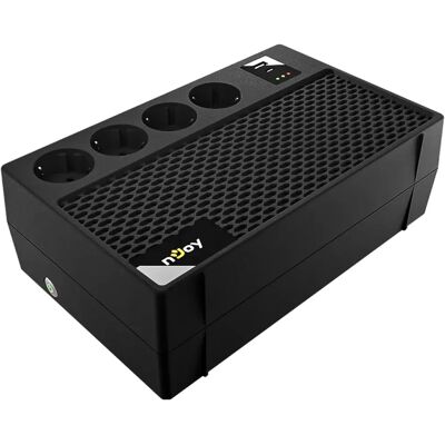 NJoy Renton 650 Plus UPS - 650VA, 4 Schuko, USB-C NJoy Renton 650 Plus UPS - 650VA, 4 Schuko, USB-C