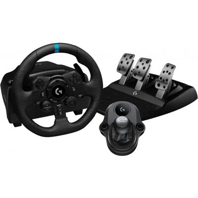 Logitech G923 SE TRUEFORCE volan pedala proiect de lege PC PlayStation negru Logitech G923 SE TRUEFORCE volan pedala proiect de lege PC PlayStation negru