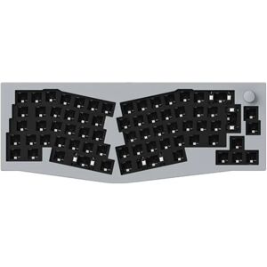 KEYCHRON Q8 Swappable RGB Knob Barebone tastatură ISO gri KEYCHRON Q8 Swappable RGB Knob Barebone tastatură ISO gri