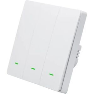 SMARTWISE SMW-BUN-B63-WIFIBT-W B63 UNI Wi-Fi + eWeLink-Remote 3 circuit inteligent intrerupator alb SMARTWISE SMW-BUN-B63-WIFIBT-W B63 UNI Wi-Fi + eWeLink-Remote 3 circuit inteligent intrerupator alb