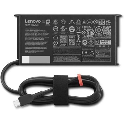 Lenovo ThinkPad Mobile Workstation 180W USB-C GaN Slim AC Adapter-EU Lenovo ThinkPad Mobile Workstation 180W USB-C GaN Slim AC Adapter-EU