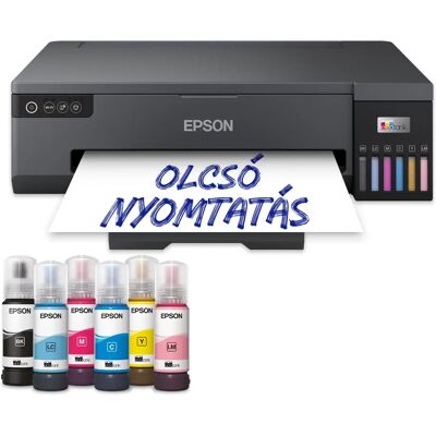 Epson EcoTank L18050 A3 imprimantă foto WiFi/USB 1500 fotóra suficient cu cerneală Epson EcoTank L18050 A3 imprimantă foto WiFi/USB 1500 fotóra suficient cu cerneală