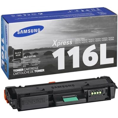 Toner Samsung MLT-D116L - Negru - 3000 de pagini - Cartuș de imprimantă Toner Samsung MLT-D116L - Negru - 3000 de pagini - Cartuș de imprimantă
