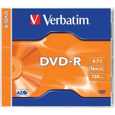 0023942435181 VERBATIM DVD-R 16x normal înăbuși 0023942435181 VERBATIM DVD-R 16x normal înăbuși