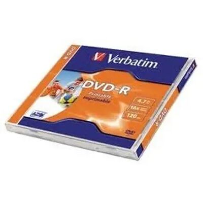 0023942435211 VERBATIM DVD-R 16x imprimabil matt cu suprafaţa normal înăbuși 0023942435211 VERBATIM DVD-R 16x imprimabil matt cu suprafaţa normal înăbuși