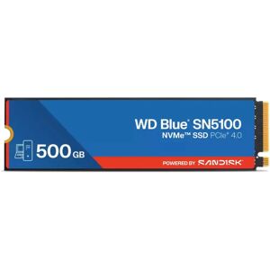 Western Digital SANDISK 500GB Blue SN5100/Optimus 5100 M.2 PCIe M.2 2280 QLC WDS500G5B0E Western Digital SANDISK 500GB Blue SN5100/Optimus 5100 M.2 PCIe M.2 2280 QLC WDS500G5B0E