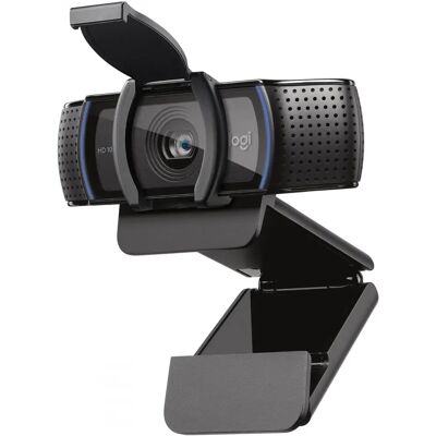 Logitech WebCam C920S full HD Pro cameră web negru Logitech WebCam C920S full HD Pro cameră web negru