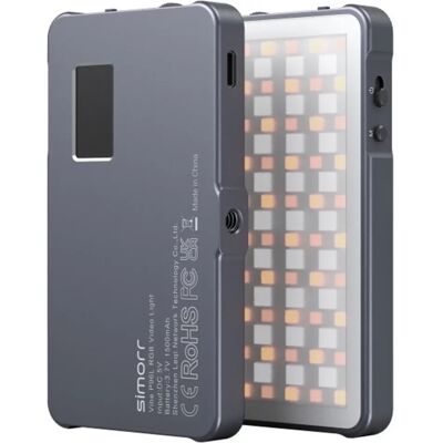 SMALLRIG 3489 simorr Vibe P96L RGB Video Light SMALLRIG 3489 simorr Vibe P96L RGB Video Light