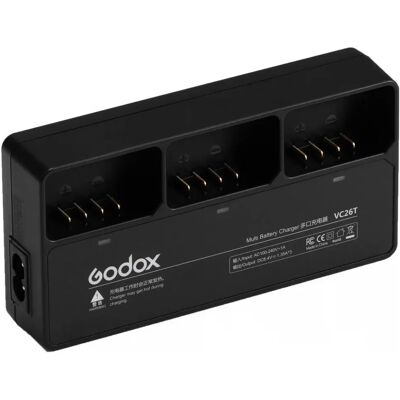 GODOX VC26T Multi încărcător acumulator staţie V1 pentru blitz GODOX VC26T Multi încărcător acumulator staţie V1 pentru blitz