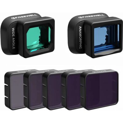 FREEWELL DJI MINI 3 PRO WIDE ANGLE & ANAMORPHIC LENS Filtru set FREEWELL DJI MINI 3 PRO WIDE ANGLE & ANAMORPHIC LENS Filtru set