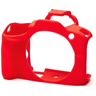 EASYCOVER Husa din silicon Canon EOS R50 roșu EASYCOVER Husa din silicon Canon EOS R50 roșu