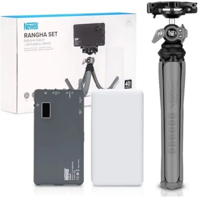 NEWELL Rangha set RGB-W Rangha LED lampă cu difuzor și cu stativ NEWELL Rangha set RGB-W Rangha LED lampă cu difuzor și cu stativ