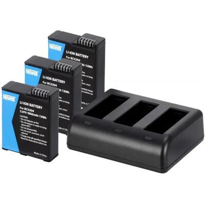 NEWELL 3 cu canal SDC-USB-C încărcător + 3 buc BCX-204 acumulator set NEWELL 3 cu canal SDC-USB-C încărcător + 3 buc BCX-204 acumulator set