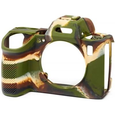 EASYCOVER - A9 III / A1 II - Camuflaj Negru - Silicon - Husa pentru aparat EASYCOVER - A9 III / A1 II - Camuflaj Negru - Silicon - Husa pentru aparat