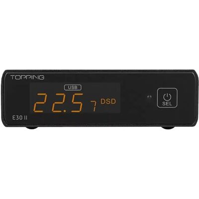 TOPPING E30 II LITE De masă DAC 32bit 768kHz DSD512 Negru TOPPING E30 II LITE De masă DAC 32bit 768kHz DSD512 Negru