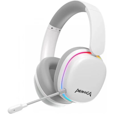 MARVO HG9070W Monka Echo RS Cablu fără gaming headset alb MARVO HG9070W Monka Echo RS Cablu fără gaming headset alb