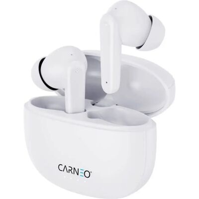 CARNEO HERO alb Bluetooth cască ANC + ENC CARNEO HERO alb Bluetooth cască ANC + ENC