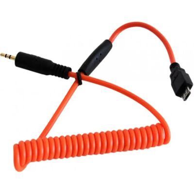 Cablu de declanșare portocaliu MIOPS Fujifilm F1 - Accesoriu pentru cameră Cablu de declanșare portocaliu MIOPS Fujifilm F1 - Accesoriu pentru cameră