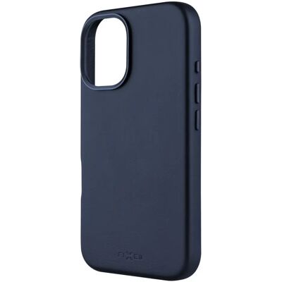 Fixed iPhone 16 Piele Albastră - Husa Fixed iPhone 16 Piele Albastră - Husa