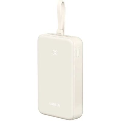 Power Bank Ugreen PB505 20000mAh - Cu Cablu Încorporat Power Bank Ugreen PB505 20000mAh - Cu Cablu Încorporat