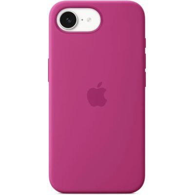 Apple iPhone 16e carcasă silicon fukszialila Apple iPhone 16e carcasă silicon fukszialila