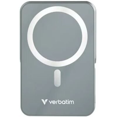 Verbatim Charge n Go Cablu fără magnetic powerbank cu outrigger 10000mAh gri Verbatim Charge n Go Cablu fără magnetic powerbank cu outrigger 10000mAh gri