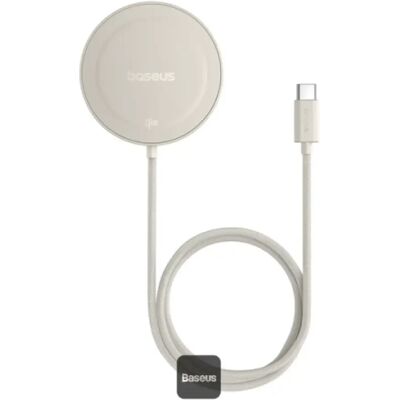Încărcător wireless magnetic Baseus Mini4 - 15W Auriu Încărcător wireless magnetic Baseus Mini4 - 15W Auriu