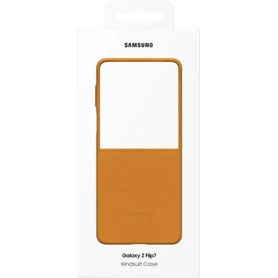 EF-VF766PAEGWW Vegetarian husă piele Samsung Galaxy Z Flip7 maro EF-VF766PAEGWW Vegetarian husă piele Samsung Galaxy Z Flip7 maro