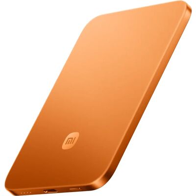 Xiaomi Ultra Slim Magnetic Powerbank 5000mAh 15W portocaliu BHR0975GL Xiaomi Ultra Slim Magnetic Powerbank 5000mAh 15W portocaliu BHR0975GL