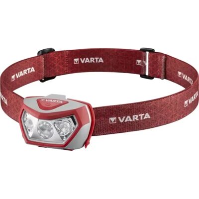 Varta Outdoor Sports H20 Pro Lanternă frontală - 200 lm, 52h, Roșu Varta Outdoor Sports H20 Pro Lanternă frontală - 200 lm, 52h, Roșu