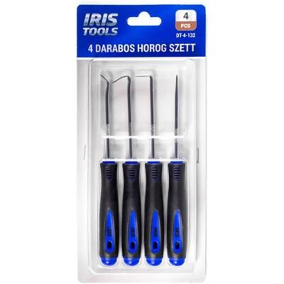 5999004692883 IRIS TOOLS DT-4-132 4 bucăţi cârlig set 5999004692883 IRIS TOOLS DT-4-132 4 bucăţi cârlig set