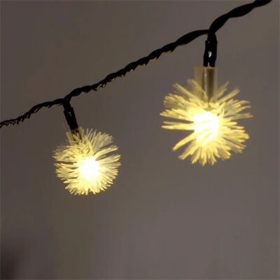 IRIS brumă de forma 3cm/12m/IPX3 cald standard / fehér/100buc LED / solar decorare ușoară IRIS brumă de forma 3cm/12m/IPX3 cald standard / fehér/100buc LED / solar decorare ușoară