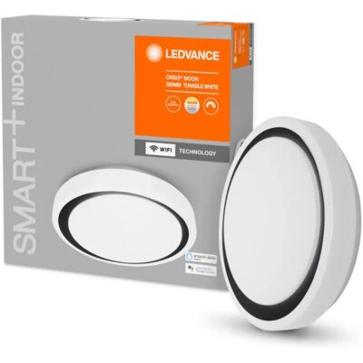 LEDVANCE 4058075486362 Smart+ WiFi cer. inteligent lampă Ceiling Moon standuri temperatura de culoare. 380mm inteligent cu management inteligent corp de iluminat 24W LEDVANCE 4058075486362 Smart+ WiFi cer. inteligent lampă Ceiling Moon standuri temperatura de culoare. 380mm inteligent cu management inteligent corp de iluminat 24W