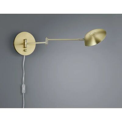 TRIO LIGHTING 272470108 Calcio 6W 560lm 3000K alamă mural corp de iluminat TRIO LIGHTING 272470108 Calcio 6W 560lm 3000K alamă mural corp de iluminat