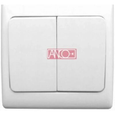 5998982316040 ANCO Olympic comutator candelabru cu cadru alb 5998982316040 ANCO Olympic comutator candelabru cu cadru alb