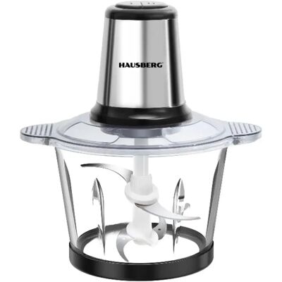 HAUSBERG HB-4505IN(4) De bucătărie tocătoare cupru cu motor 400W 2L Silver HAUSBERG HB-4505IN(4) De bucătărie tocătoare cupru cu motor 400W 2L Silver