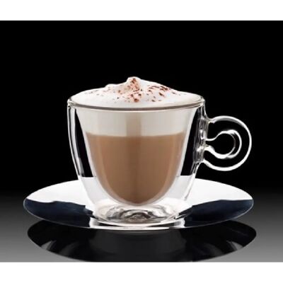 OEM Thermo Cappuccinos ceașcă inoxidabil aljjal 165ml 2buc OEM Thermo Cappuccinos ceașcă inoxidabil aljjal 165ml 2buc