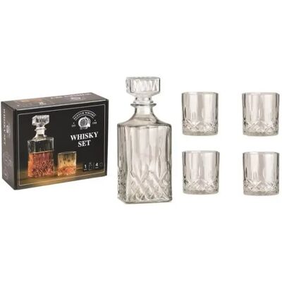OEM WOMA Whiskys pahar set 285ml 4buc și 900ml-es cană OEM WOMA Whiskys pahar set 285ml 4buc și 900ml-es cană