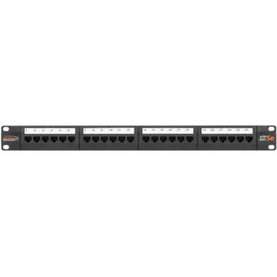 NIKOMAX Unshielded patch panel 24 ports 19" 1U Category 5e NIKOMAX Unshielded patch panel 24 ports 19" 1U Category 5e