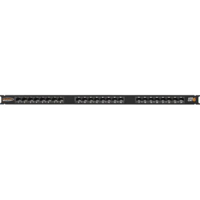 NIKOMAX Unshielded patch panel 24 ports 19" 0.5U Category 6 NIKOMAX Unshielded patch panel 24 ports 19" 0.5U Category 6