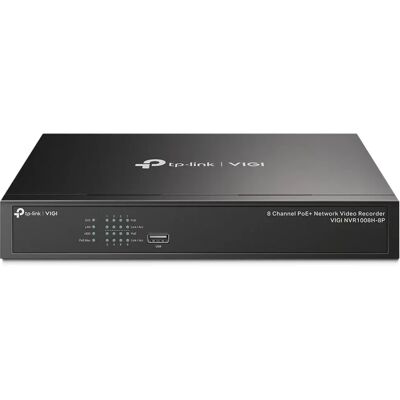 TP-Link VIGI NVR1008H-8P 8 cu canal NVR PoE+ TP-Link VIGI NVR1008H-8P 8 cu canal NVR PoE+