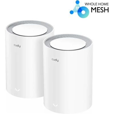 CUDY M1800 AX1800 Whole Home Mesh WiFi System 2 buc CUDY M1800 AX1800 Whole Home Mesh WiFi System 2 buc