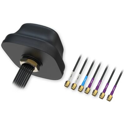 TELTONIKA PR1KC640 5G Mobil/GNSS/WiFi SMA antenă de acoperiș MIMO TELTONIKA PR1KC640 5G Mobil/GNSS/WiFi SMA antenă de acoperiș MIMO